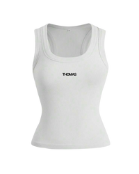 STITCH'D TANK (ribbed)