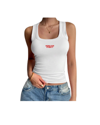 STITCH'D TANK (ribbed)