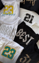 STUDDED TEE