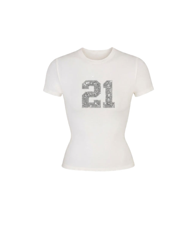 STUDDED TEE